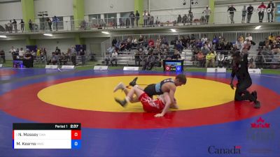 65kg 3rd Place Match - Nate Mossey, Coast WA vs Mackenzie Kearns, Mountaintop WC