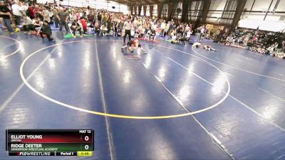 51 lbs Cons. Round 4 - Elliot Young, Uintah vs Ridge Deeter, Sanderson Wrestling Academy