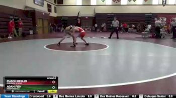 106 lbs Round 1 - Adam Fish, Independence vs Mason Besler, Dubuque Senior
