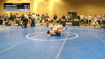 132 lbs Cons. Sub-semis - Andrew Gomez, Grit Mat Club vs Dorian HIDALGO, Empire Wrestling Academy