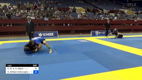 Khaled M. S. S. Mater vs Devon William ODonoghue 2024 Pan IBJJF Jiu-Jitsu No-Gi Championship