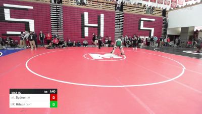 190 lbs Round Of 16 - Isaac Sydnor, Catholic Memorial vs Ruairi Ritson, Canton