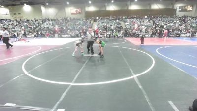 70 lbs Round Of 16 - Keegan Cobb, Damonte Mustangs WC vs Osvaldo Meza, Willits Grapplin Pack