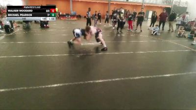 145 lbs Round 5 (6 Team) - Walker Woodard, Georgia United Red vs Michael Pearson, Team Palmetto