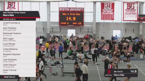 Men's Mile, Finals 13