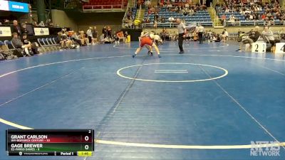 189 lbs Placement Matches - Gage Brewer, E2-Fargo Davies vs Grant Carlson, W4-Bismarck Century