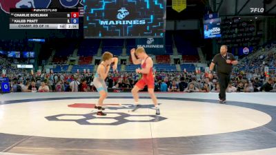 113 lbs Champ. Rd Of 16 - Charlie Boelman, IA vs Kaleb Pratt, IL