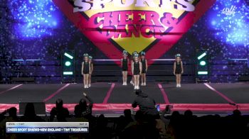 Cheer Sport Sharks-New England - Tiny Treasures [2025 L1 Tiny Day 2] 2025 Spirit Sports Worcester Nationals