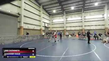 126 lbs Semifinal - Jake Castagneto, ID vs Alexander Hague, CO