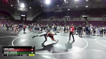 132 lbs Cons. Semi - Randy Aragon, Fowler Wrestling Club vs Jack Djikas, Chatfield Wrestling Club