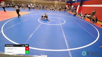 90 lbs Consolation - Gage Johnson, Team Tulsa Wrestling Club vs Chance Dewey, Tulsa Blue T Panthers