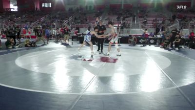 150 lbs Cons. Round 3 - Eli Guerra, Queen City Grappling Club vs Gavin Stacy, Beast Mode Wrestling