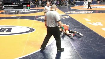 1A 113 lbs Cons. Round 2 - Drevan Bramlett, Murphysboro vs Kole Petta, El Paso (E.P.-Gridley)