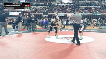 Quarterfinal - Jaden Eder, Poplar vs Tucker Kaczmarek, Huntley Project (Worden)