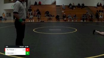 125 lbs 5th Place Match - Michael Tharpe, Indiana Tech vs Israel Gonzalez, West Liberty