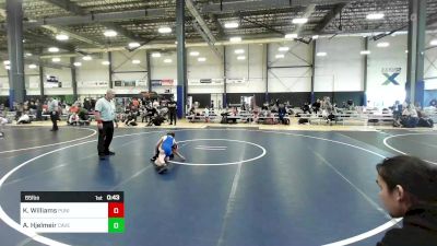 65 lbs 5th Place - Kenneth Williams, Punisher Wrestling vs Arcadia Hjelmeir, Caveman Mat Club