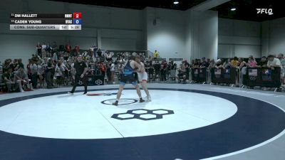 82 kg Cons. Sub-quarters - DM Hallett, NMU NTS vs Caden Young, Nyac