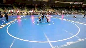 90 lbs Consi Of 8 #2 - Zaylyn Woods, Texas Elite vs Keanu Lee, Metro Wrestling Club