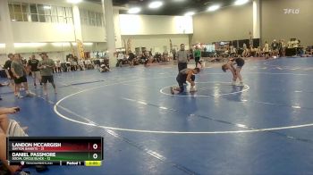 144 lbs Round 4 (10 Team) - Landon Mccargish, Dayton Bandits vs Daniel Passmore, Social Circle Black