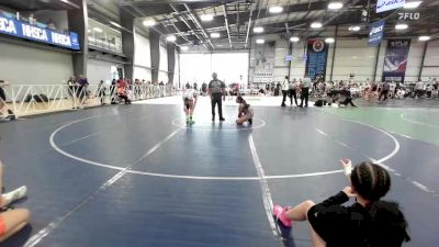 132 lbs Rr Rnd 2 - Janiya Orihuela, OBWC Pink vs Zoe Vore, Team RJN