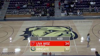 Replay: UVA Wise vs Wingate | Mar 2 @ 2 PM
