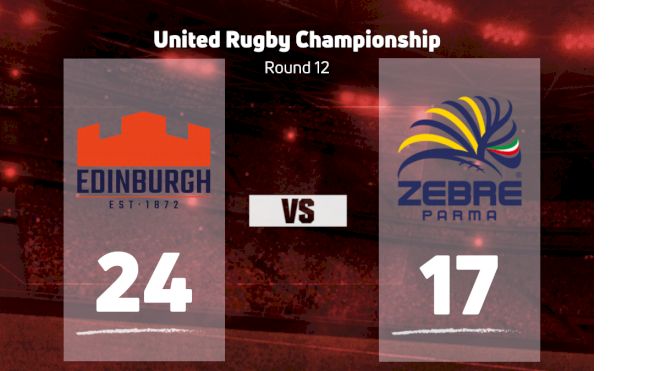 2023 Edinburgh Rugby vs Zebre Parma