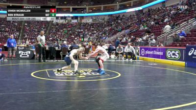 139 lbs Consi 3 - Owen McMullen, Bishop McCort vs Ben Straub, Mifflinburg