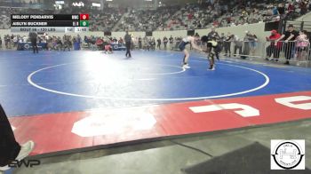 120 lbs Round Of 16 - Melody Pendarvis, Midwest City MS vs Aislyn Buckner, El Reno