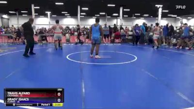 250 lbs Placement Matches (16 Team) - Noah Larios, California vs Wilkinson Sejour, Florida