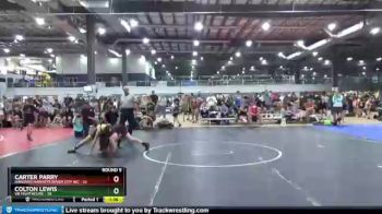 106 lbs Round 5 (8 Team) - Carter Parry, HANOVER HAWKEYE/RIVER CITY WC vs Colton Lewis, VB FIGHTHOUSE