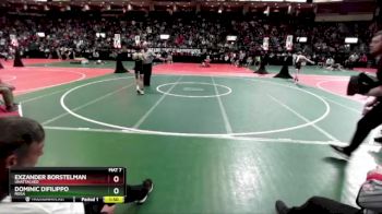 90 lbs Champ. Round 2 - Exzander Borstelman, Unattached vs Dominic Difilippo, ROGA