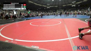 62 lbs Consolation - Lillian Shuemake, Viking Wrestling Club vs Liliana Guerrero, Brushy Wrestling Club