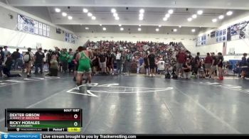 220 lbs Champ. Round 1 - Ricky Morales, Team Jackrabbits vs Dexter Gibson, Academy Of Wrestling