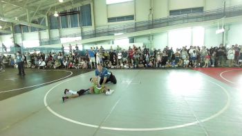 58 lbs Round Of 16 - Benny Gonzalez, Silverback WC vs Trey Merkley, Uintah Wrestling