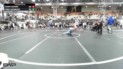 144 lbs Final - Caddo Gilmore, Team Conquer Wrestling vs Crew Lashbrook, Unattached