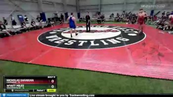 220 lbs Quarters & 1st Wb (16 Team) - Nicholas Sahakian, California vs Wyatt Miles, Wisconsin Blue