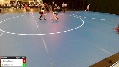 7th - 8th grade - 100 Quarters - Cain Crosson, Sebolt Wrestling Academy vs Beckett Loughren, Immortal Athletics WC