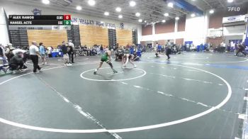 120 lbs Cons. Round 5 - Alex Ramos, Clovis West vs Hansel Acte, Eisenhower