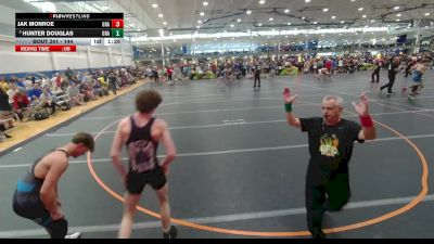144 lbs Champ. Round 1 - Jak Monroe, Unattached vs Hunter Douglas, Unattached