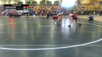 115 lbs Cons. Round 2 - Gray Thurman, Minion Training Center vs Lyman Rickard, TN Wrestling Academy