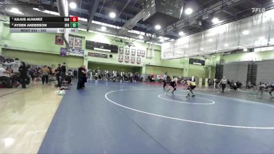 150 lbs 5th Place Match - Julius Alvarez, BANNING vs Ayden Anderson, SAN FERNANDO