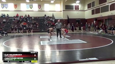 165 lbs Round 3 (4 Team) - Christopher Meyer, Independence vs Clay Wilgenbusch, East Buchanan