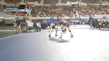 128-D2 Champ. Round 1 - Scarlet Richards, American Leadership Academy - Gilbert North vs Chaniqua Begay, Window Rock High School