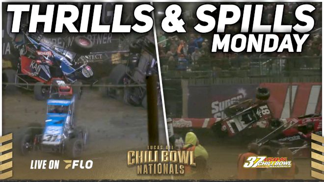 Thrills & Spills Monday | 2023 Lucas Oil Chili Bowl Nationals