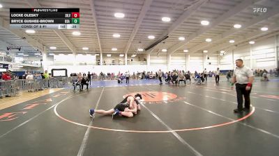 169 lbs Consi Of 8 #1 - Locke Olesky, Silverback WC vs Bryce Gushee-Brown, USA Wrestling Maine East