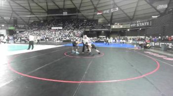 Boys 2A 138 lbs Cons. Semi - Cesar Solorio, Ridgefield vs Mason Russell, Othello