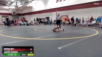 45-49 lbs Quarterfinal - Gabriel Hudson, Terre Haute Northside WC vs Ashton Bell, Noblesville WC