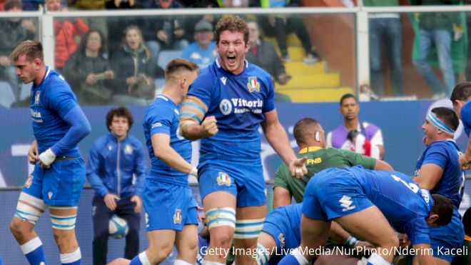 Four Uncapped Players Named In The 34-Man Italy Six Nations Squad