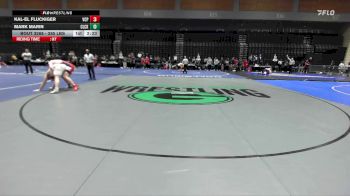 285 lbs Round Of 16 - Kal-El Fluckiger, Valiant Prep vs Mark Marin, Clackamas