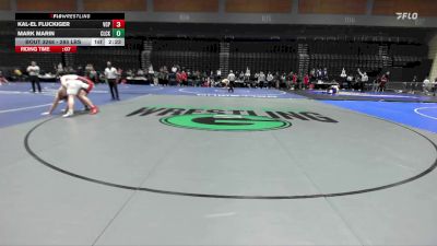 285 lbs Round Of 16 - Kal-El Fluckiger, Valiant Prep vs Mark Marin, Clackamas